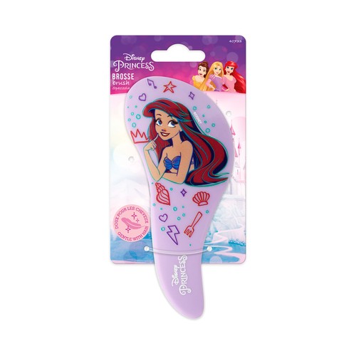 DISNEY Princess Cepillo desenredante, cuidadoso con nuestro pelo, con la imagen de Ariel.