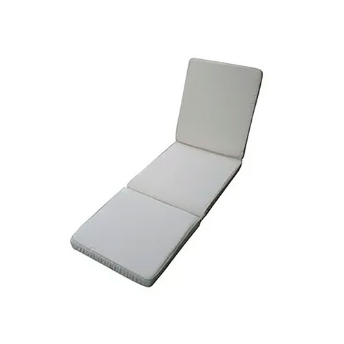 Cojín para tumbona desenfundable de 188x57x6 cm, AUCHAN