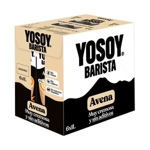 Imagen de YOSOY Barista Bebida vegetal de avena, ideal para el café 6 x 1 l.
