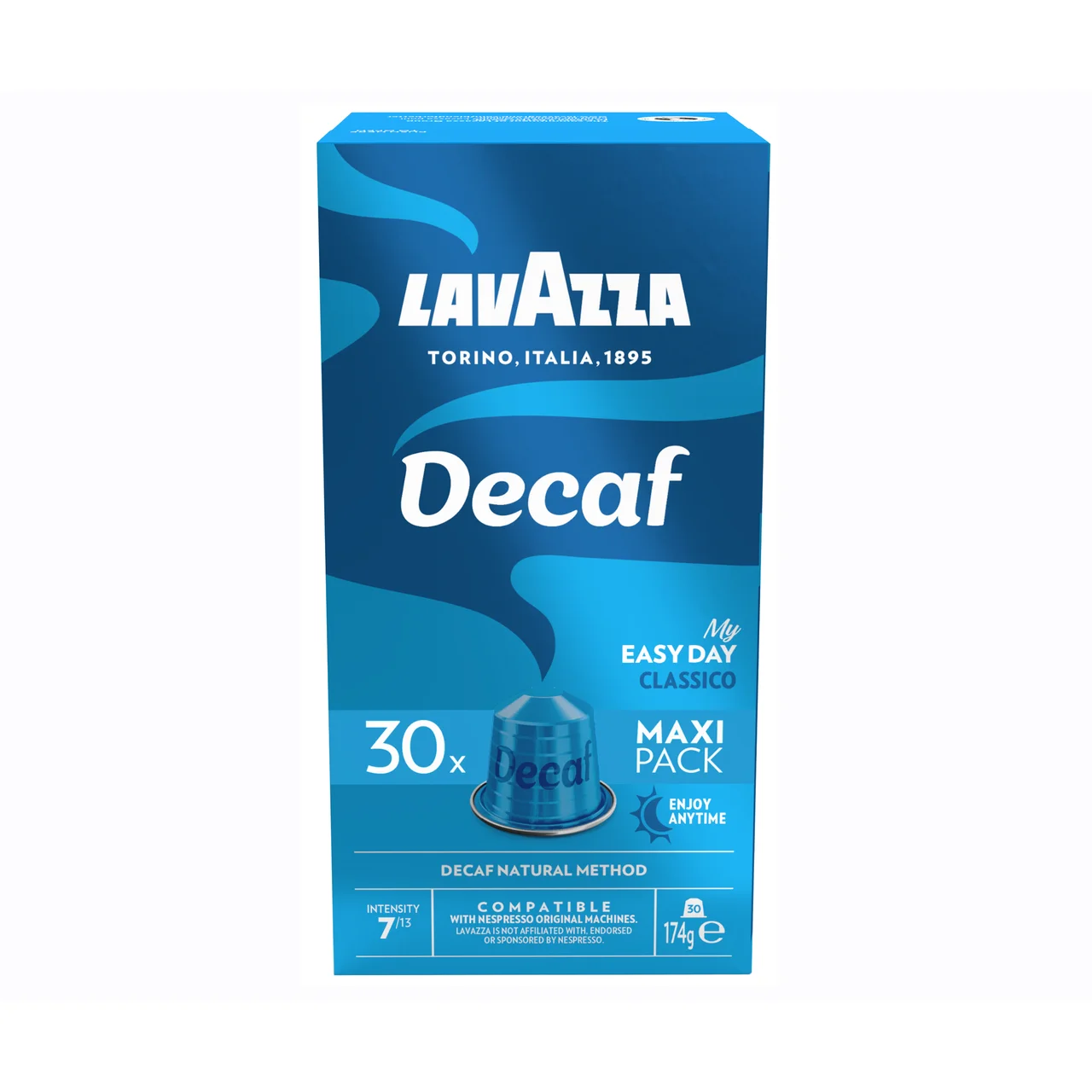 Café Cápsulas Descafeinado 30 uds. Intensidad 7/13 174 g.