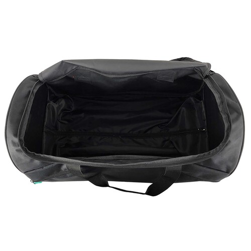 Bolso de viaje grande con capacidad 48 litros color negro, AIRPORT ALCAMPO.