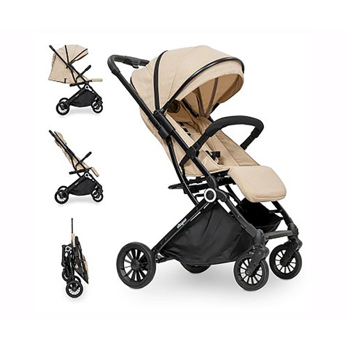 Silla paseo para bebés hasta 48 meses o 22kg INTERBABY Voyage, color beige