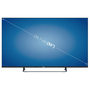 Televisión 139,7 cm (55) QLED QILIVE Q55QA221B 4K, SMART TV, WIFI, BLUETOOTH, TDT T2, USB reproductor, 3HDMI, 60HZ.