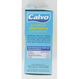 Imagen de CALVO Ensalada marinera con Mejillones 150 gr.