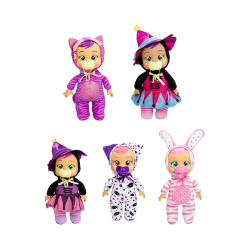 Muñeca Bebés Llorones 1 unidad, colección Tiny Cuddles Halloween. BEBES LLORONES