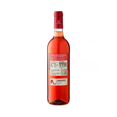 DIACONO Vino rosado con D.O. Navarra botella 75 cl.