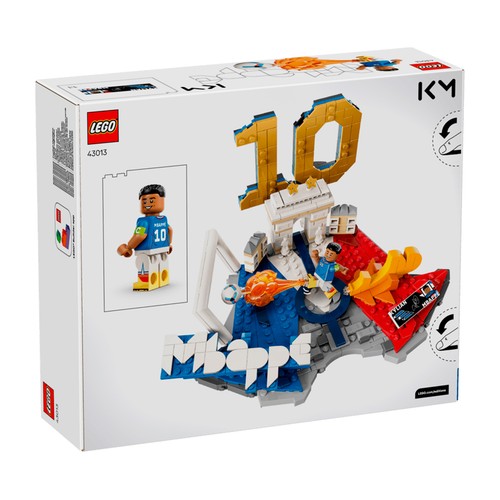 LEGO Editions. 43013, Kylian Mbappé: Fenómenos del Fútbol.