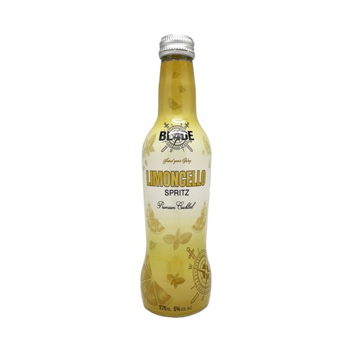 BL4DE Premium Combinado spritz con sabor a limoncello botella 27.5 cl.