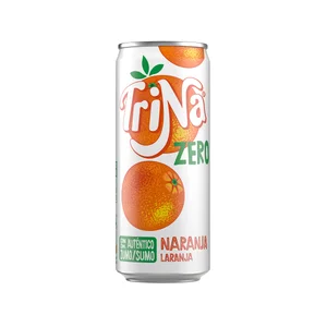 TRINA ZERO  Refresco de naranja zero lata de 33 cl.