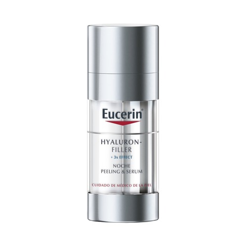 EUCERIN Sérum de noche con acción exfoliante y alisante (peeling) EUCERIN Hyaluron filler 30 ml.