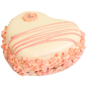 Tarta Corazón Blanco Día de la Madre 475 g.