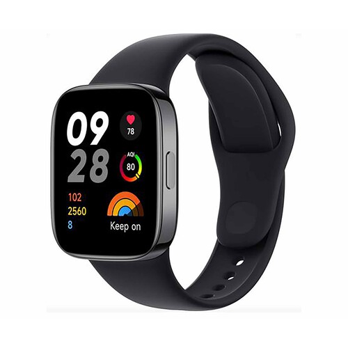 XIAOMI Redmi Watch 3 negro, Smartwatch 4,45cm (1,75), multideporte, Bluetooth.