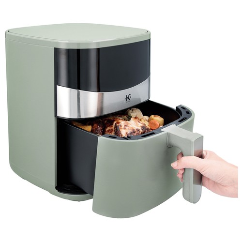 Freidora de aire 6,5l. BIDASOA Nativo, Pantalla táctil, 8 programas, 1500W, temporizador hasta 60 min