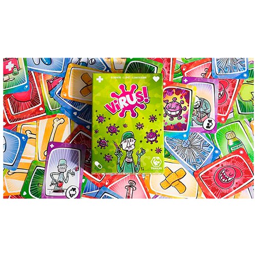 Juego de cartas Virus!. TRANJIS TRG-001VIR