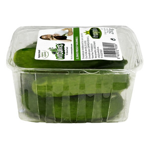 Imagen de FRESQUIA Pepinos snack, bandeja 250 g.