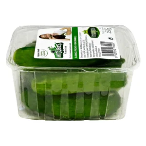 FRESQUIA Pepinos snack, bandeja 250 g.