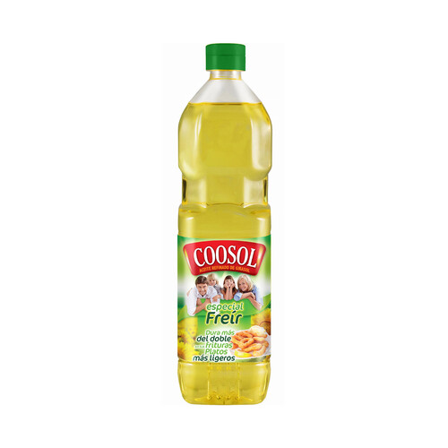 COOSOL PREMIUM Aceite de girasol botella de 1 l.