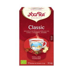 Yogi TEA Infusión Clásica BIO 17 Uds. 37,4 G.