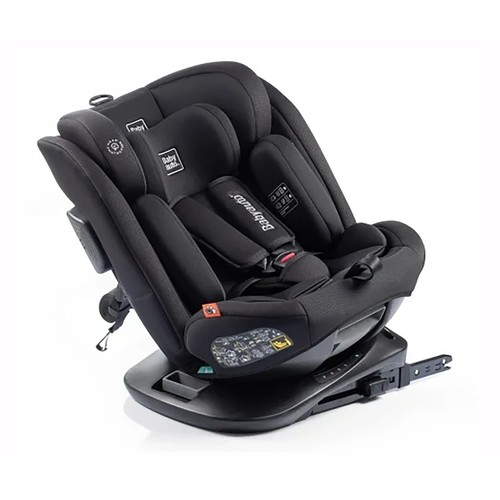 Silla auto BABYAUTO Cario Plus, (40-150cm) Color negro, Isofix, reclinable 4 posiciones