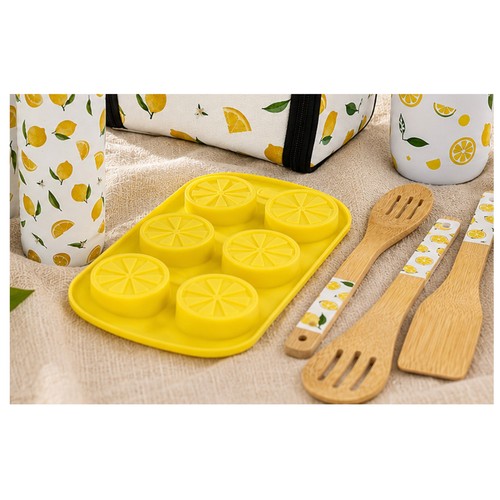 Cubitera forma limones silicona. P&P