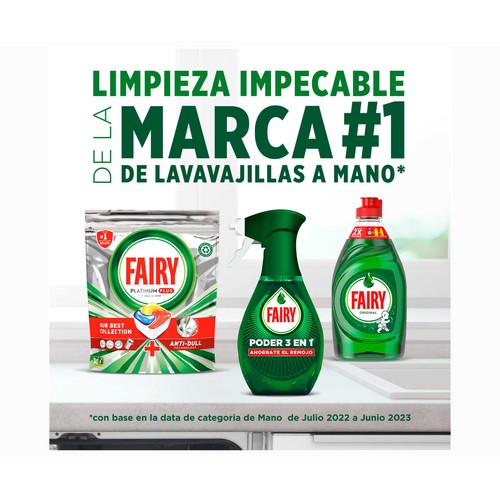 FAIRY Spray prelavado limón 2 x 500 ml.