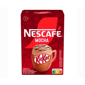 Imagen de NESCAFÉ Café capuccino mocha kit kat 7 sobres 147 gr. 