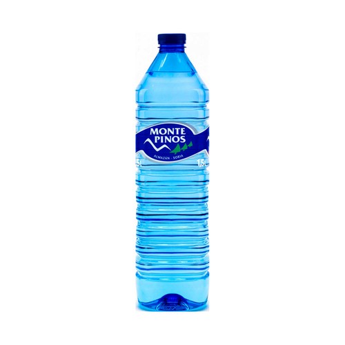MONTEPINOS Agua Mineral botella de 1,5 Litros