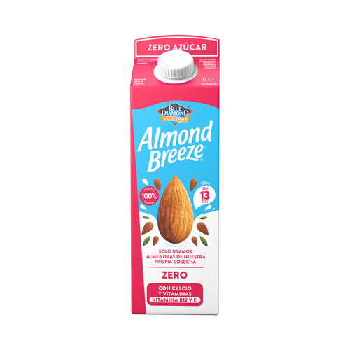 Bebida de almendra sin azúcar ALMOND BREEZE 1 l.
