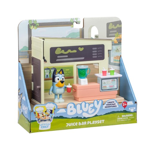 Mini set bar de jugos, BLUEY