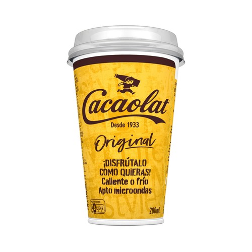 CACAOLAT Batido con sabor a chocolate CACAOLAT Original 200 ml.