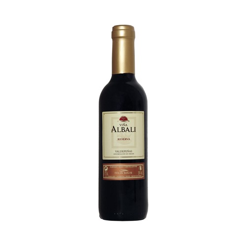 VIÑA ALBALI  Vino tinto reserva con D.O. Valdepeñas VIÑA ALBALI botella de 37,5 cl.