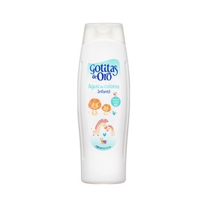 Gotitas de ORO Agua de Colonia para Bebé. con bajo Contenido en Alcohol Gotitas de ORO 750 Ml