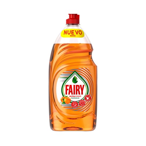 FAIRY Lavavajillas para lavar a mano FAIRY ULTRA PODER NARANJA 1l.