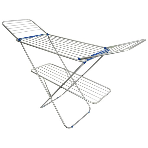 Tendedero doble plegable fabricado en acero, 26 metros de tendido, WIND.