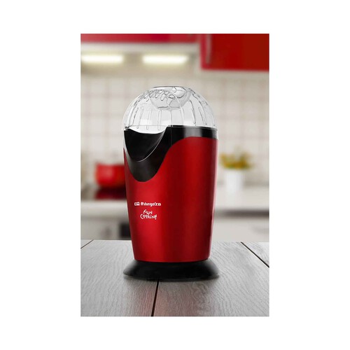Palomitero ORBEGOZO PA4300, 1000W, cazo medidor, 