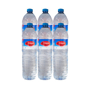 ESMIAGUA Agua mineral ESMIAGUA botella de 1,5 L, pack de 6 uds.