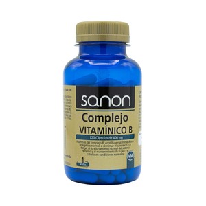 SANON Complejo vitamínico B12 120 comprimidos.