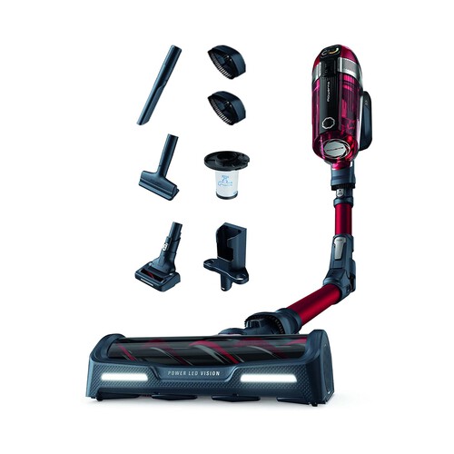 Aspiradora escoba especial mascotas ROWENTA X-Force Flex 11.50 Animal Care RH9829WO, batería 22V, cepillo motorizado, autonomía 45min.