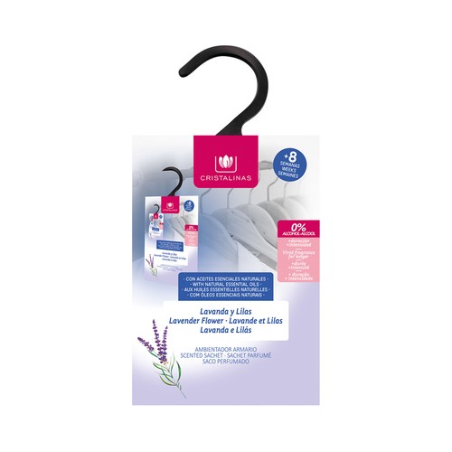 Ambientador para armarios Lavanda CRISTALINAS