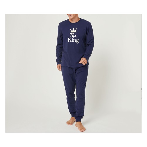 Pijama de algodón para hombre IN EXTENSO, talla S.