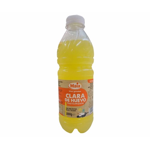 MAIA Clara de huevo pasteurizada botella MAIA 1000 gramos