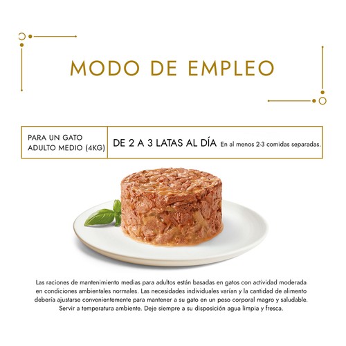 PURINA Gourmet Surtido de comida para gatos húmeda a base de salmón, pollo, buey o atún 12 x 85 g.
