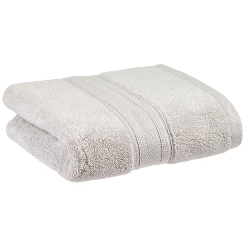Toalla baño 100x150cm 500gr, 0 torsion, 100% algodón woven color gris. ACTUEL