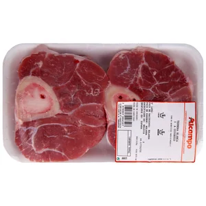 Bandeja con ossobuco de 3ª de ternera blanca, especial guisos