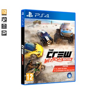 Imagen de Videojuego The Crew, Wild Run Edition para Playstation 4. Género: conducción, carreras, velocidad. Recomendación por edad PEGI: +12.