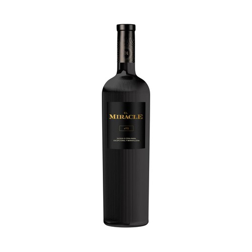 EL MIRACLE Nº 1 Vino tinto con D.O. Utiel-Requena botella 75 cl.