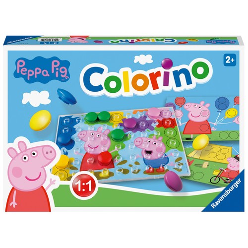 RAVENSBURGUER Juego infantil Colorino Peppa Pig o Bluey, modelos surtidos +2 Años