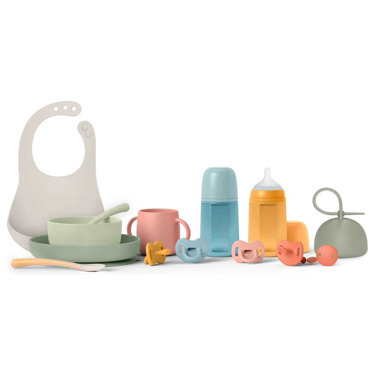 SUAVINEX Selection Cuchara de silicona premium para bebés con encías sensibles, a partir de 4 meses SUAVINEX.