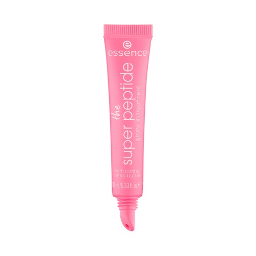 ESSENCE The super peptide tono 02 Pinkfield!, rosa apagado Bálsamo labial nutritivo y suavizante.