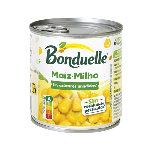 BONDUELLE Maíz dulce sin azúcares añadidos 285 g